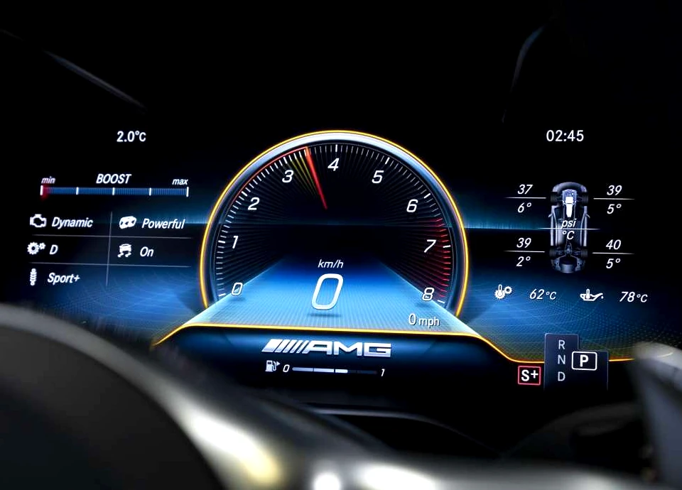 Mercedes-Benz cockpit